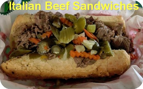Tony's Chicago Beef Sandwich
